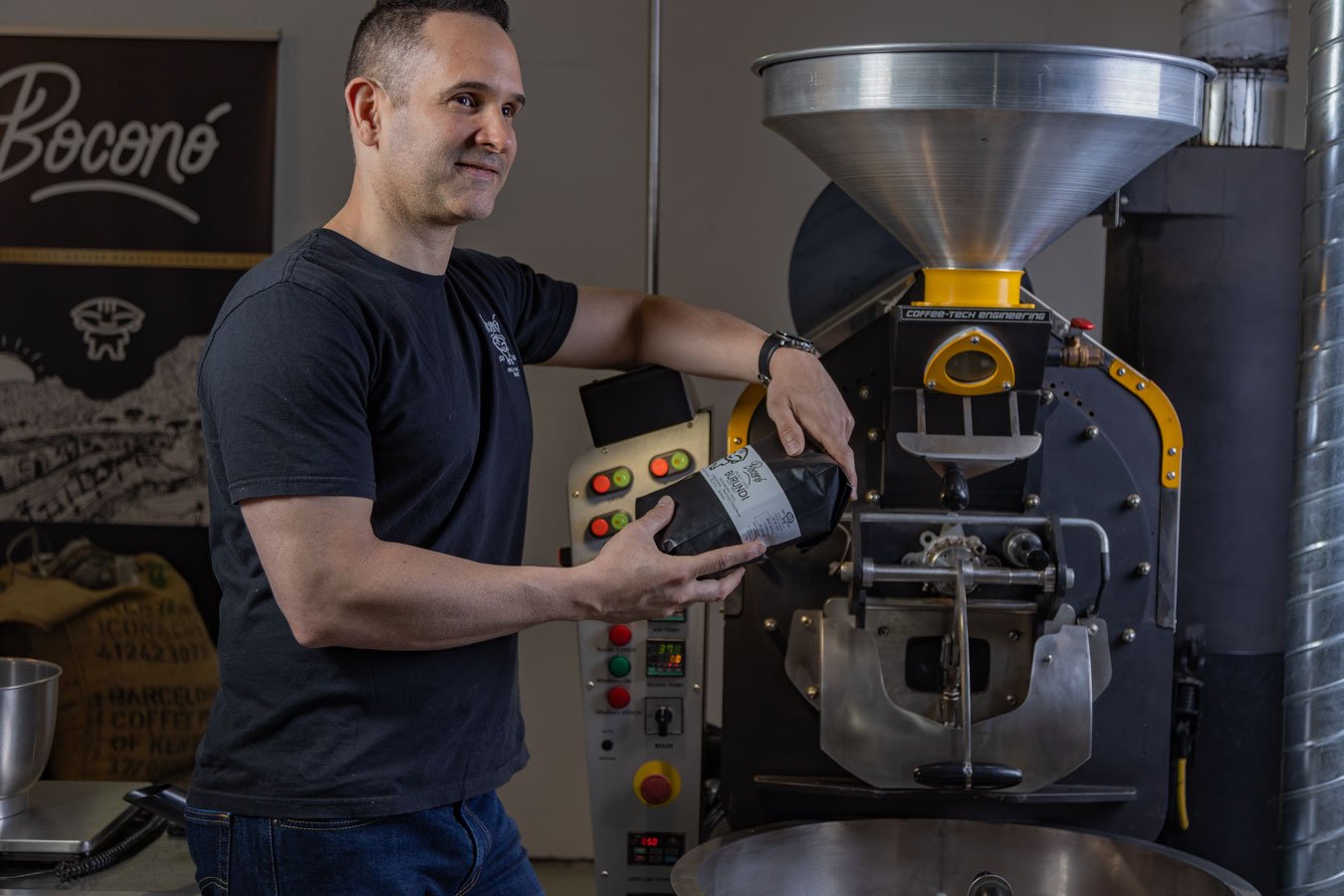 Mockup de Boconó | Specialty Coffee