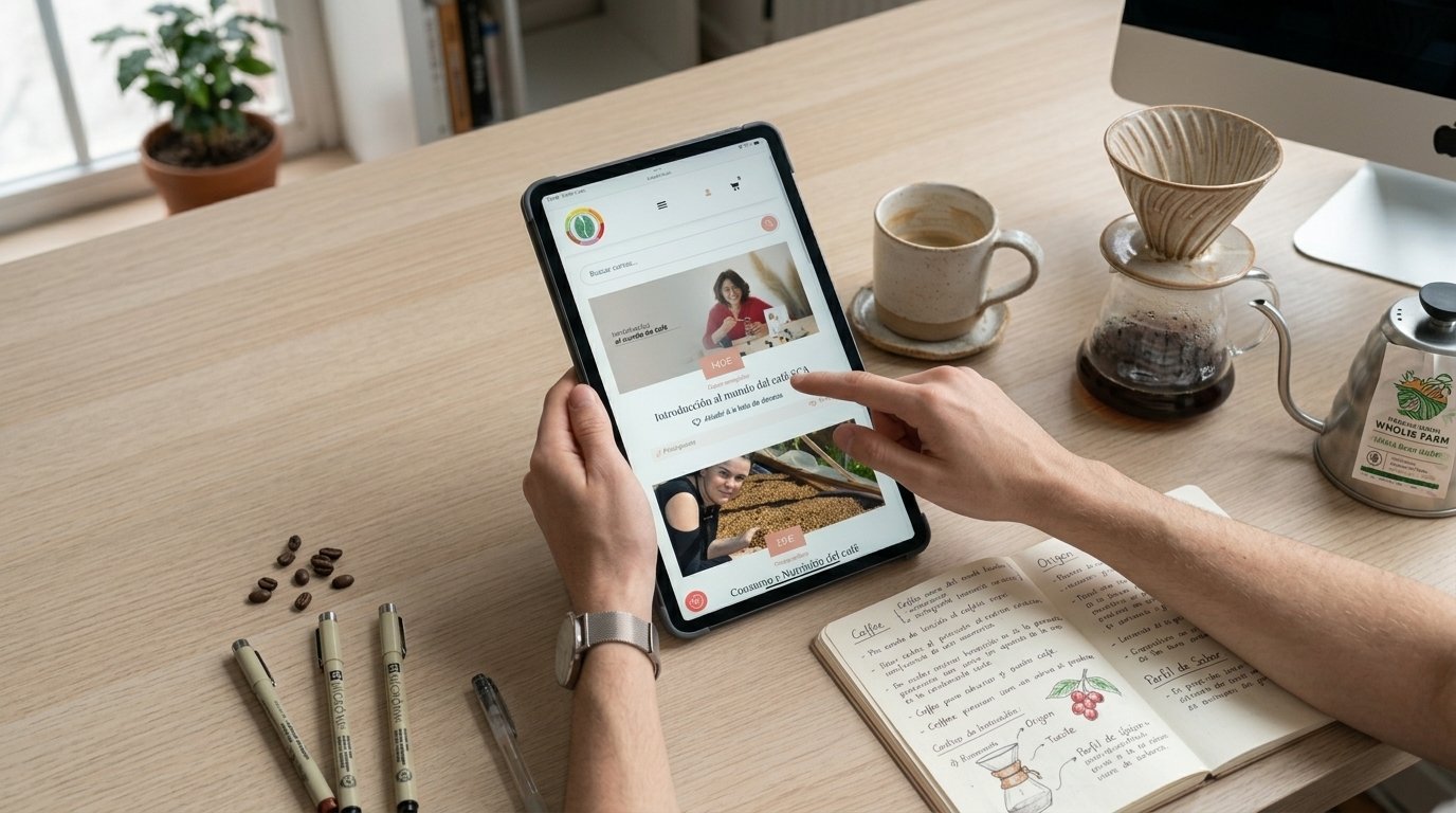 Mockup de IDCOFFEELAB