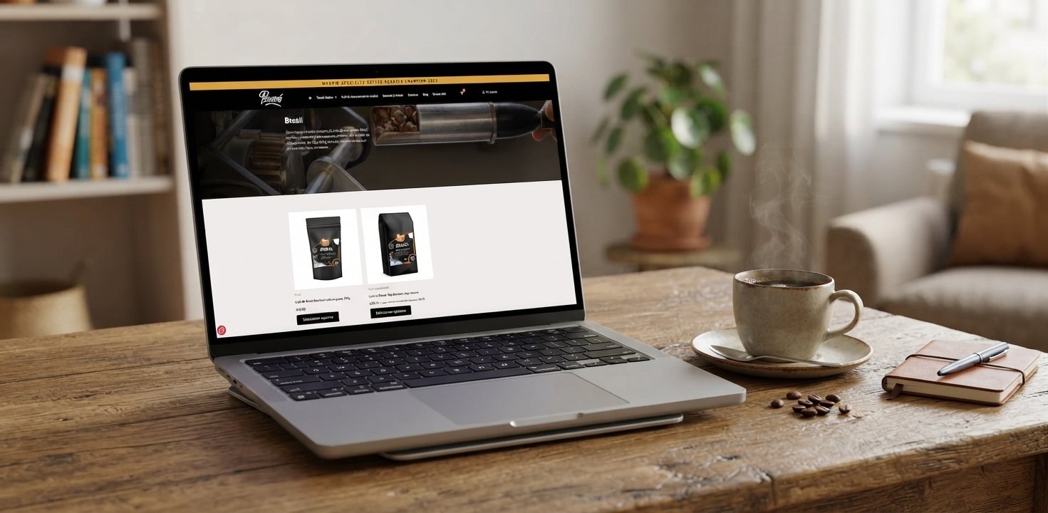 Mockup de Boconó | Specialty Coffee