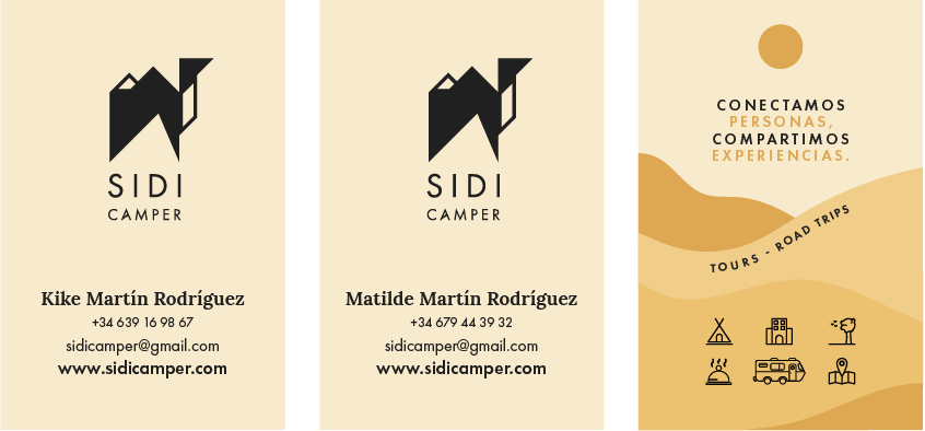 Mockup de SIDI CAMPER