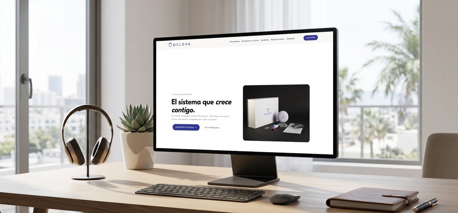 Mockup de OCLOVA