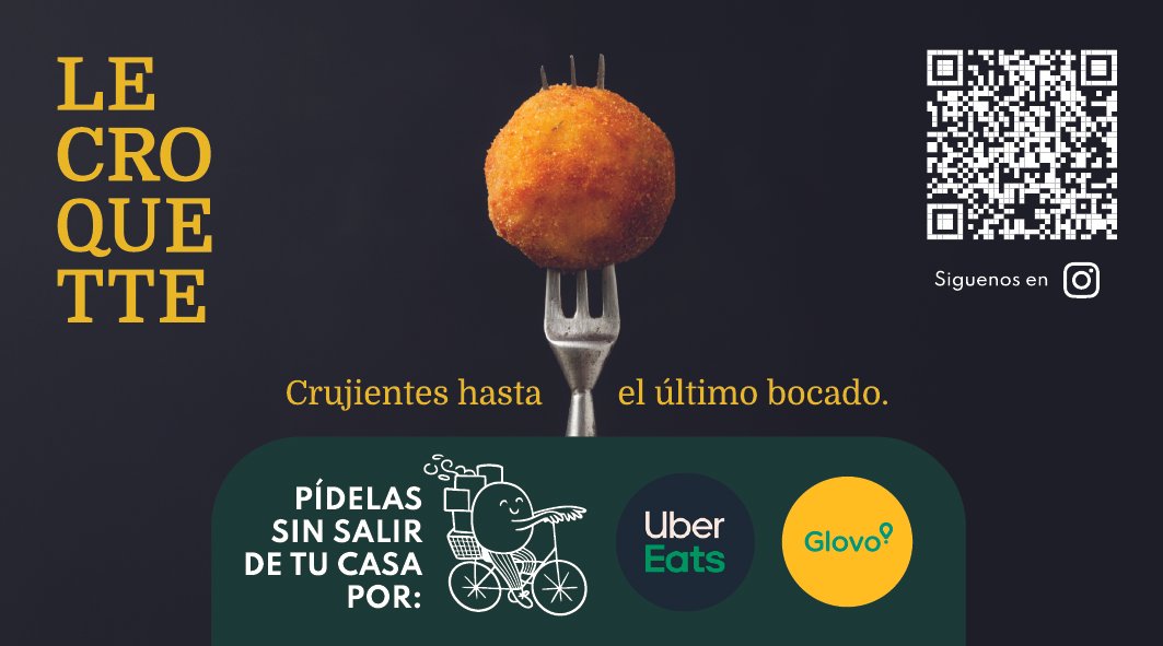 Mockup de LE CROQUETTE