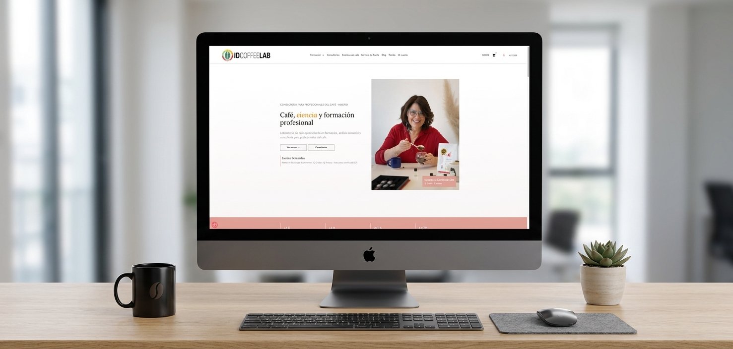 Mockup de IDCOFFEELAB