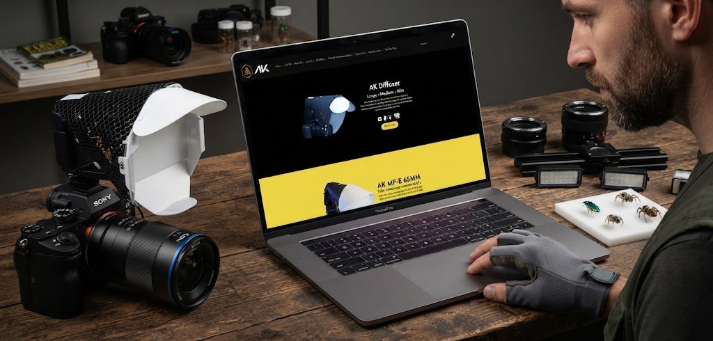 Mockup de AK Diffuser