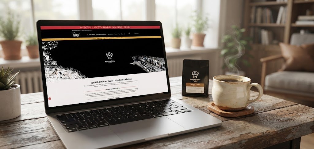 Mockup de Boconó | Specialty Coffee