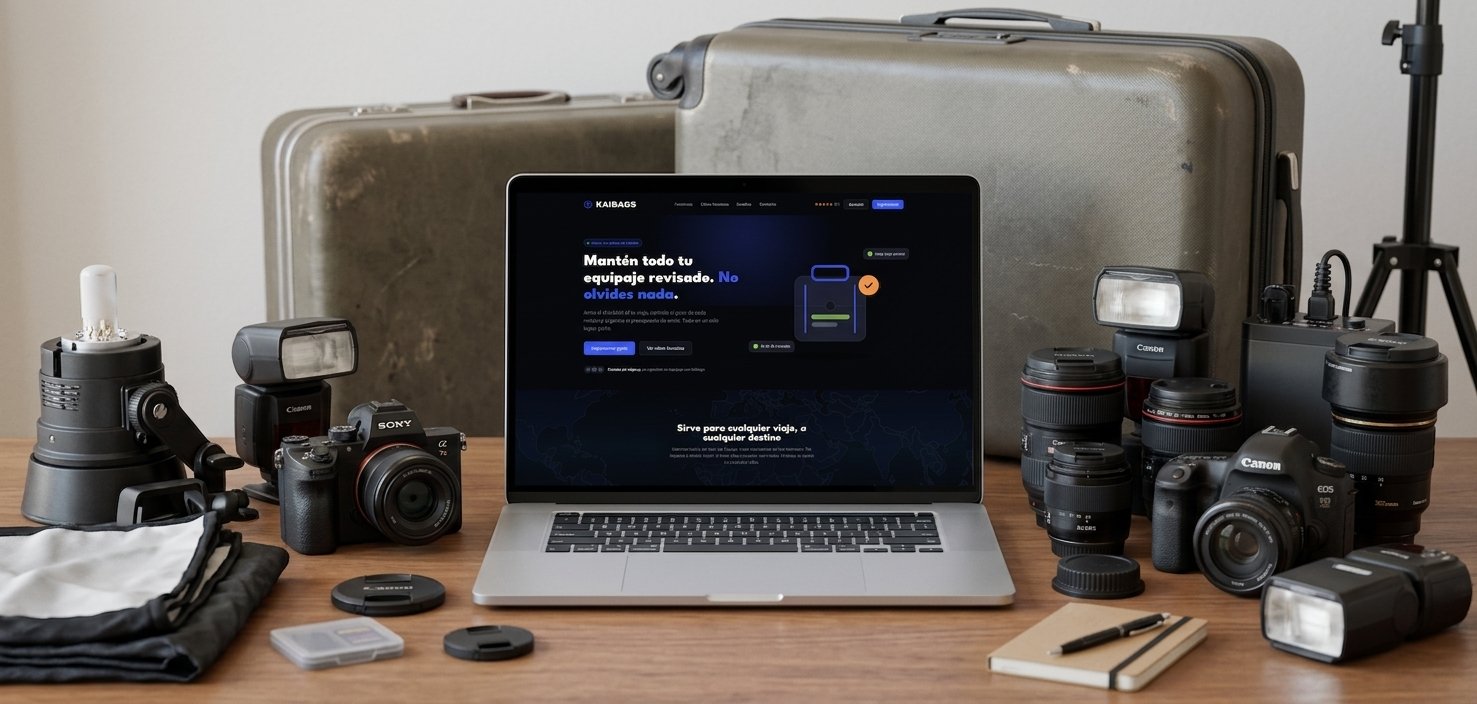 Mockup de KAIBAGS