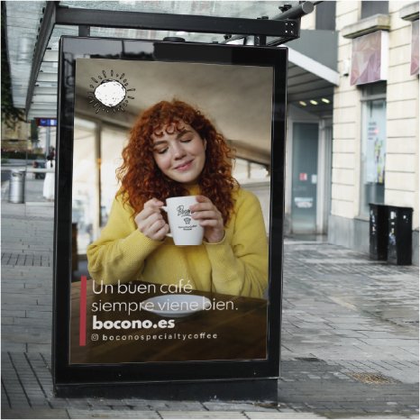 Mockup de Boconó | Specialty Coffee