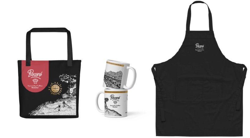 Mockup de Boconó | Specialty Coffee