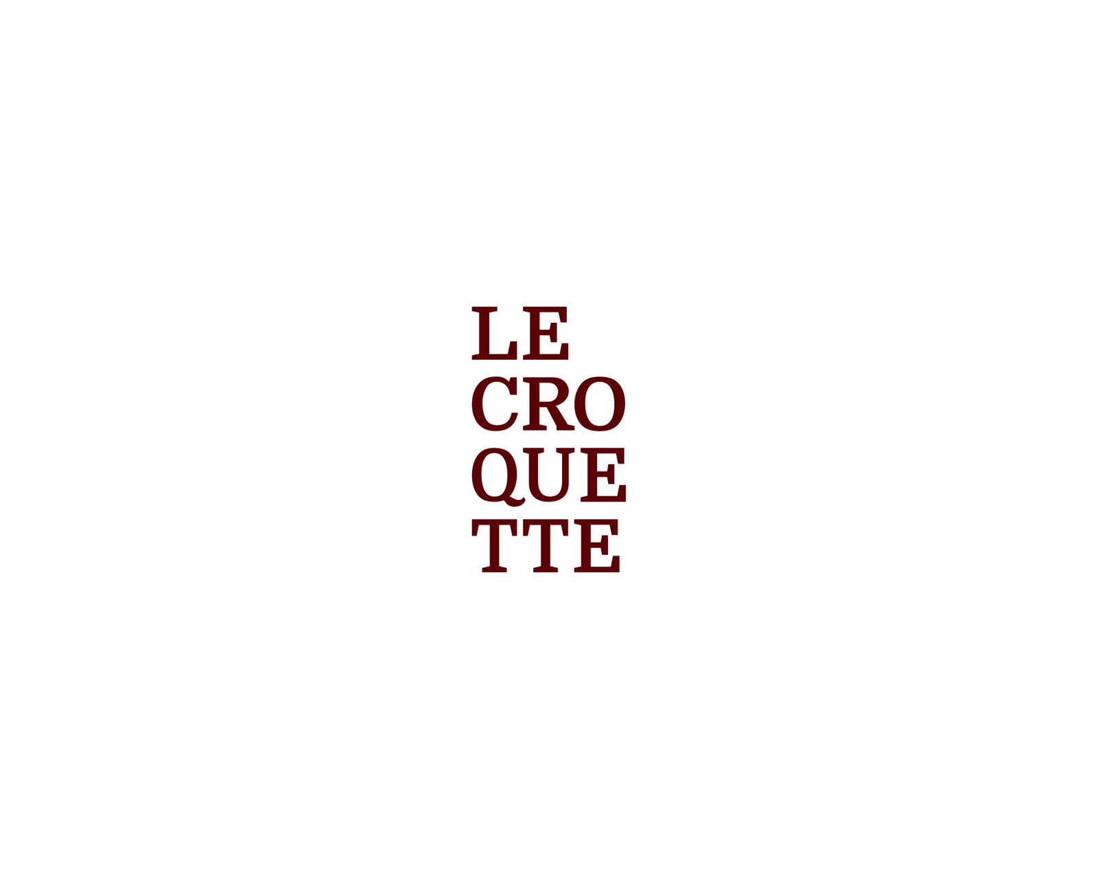 LE CROQUETTE